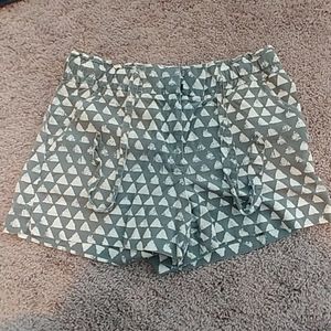 LOFT patterned shorts